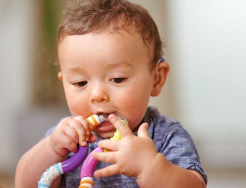 What helps with teething?